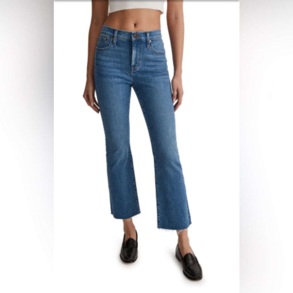 Madewell Kick Out Crop Jeans